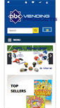 Mobile Screenshot of abcvendingproducts.com